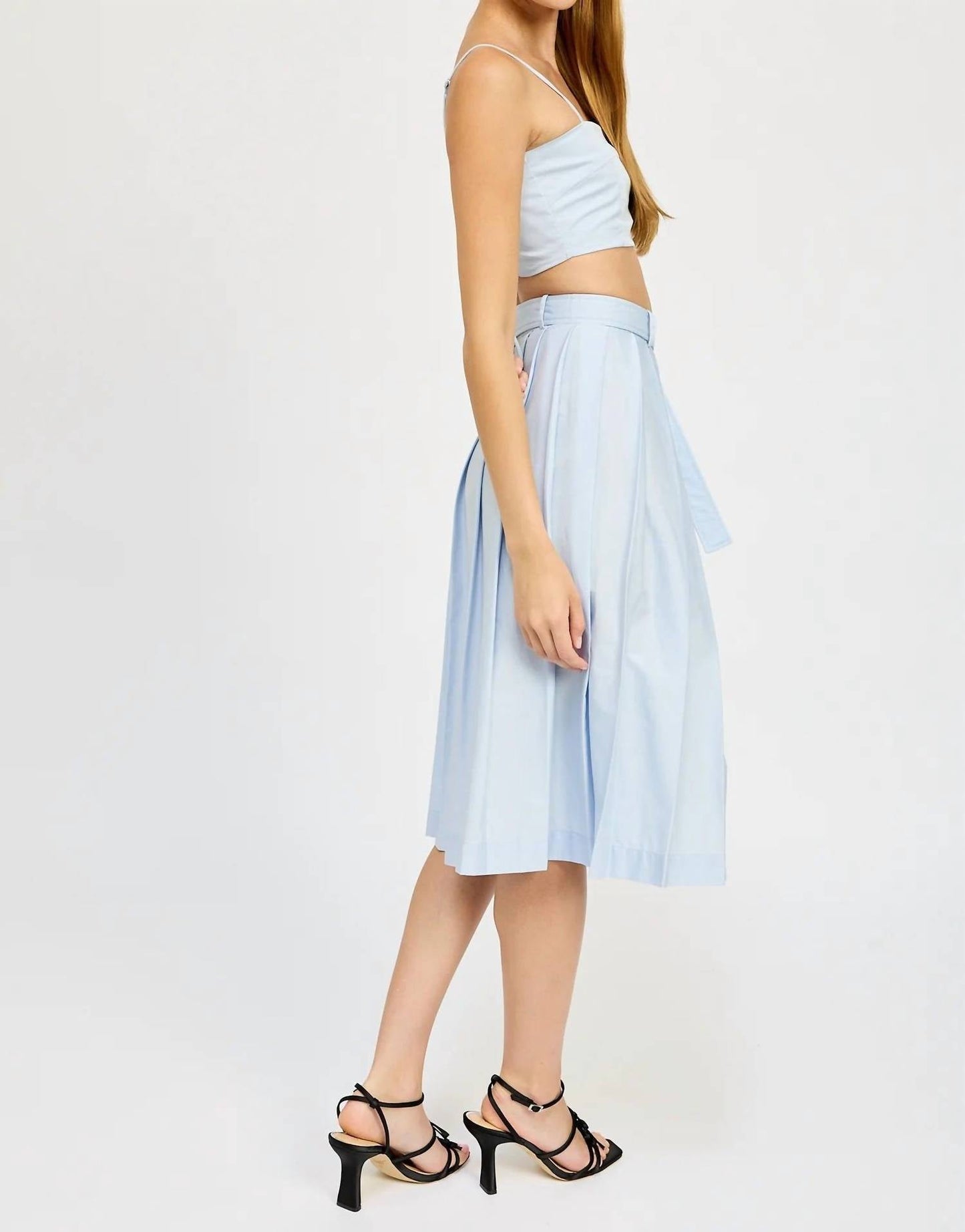 En Saison - Abigail Button Top And Bralette Set