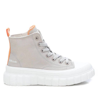 Xti - Botas de cano alto femininas de lona