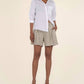 Kut From The Kloth - Catalina Linen Pleated Short