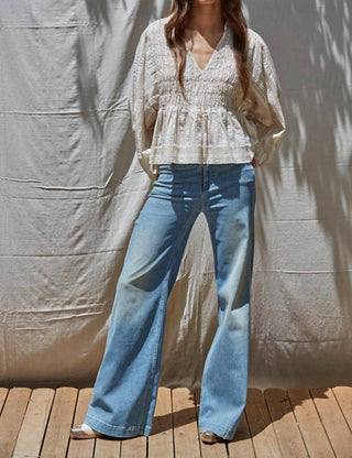 By Together - Ellery Smocked Top