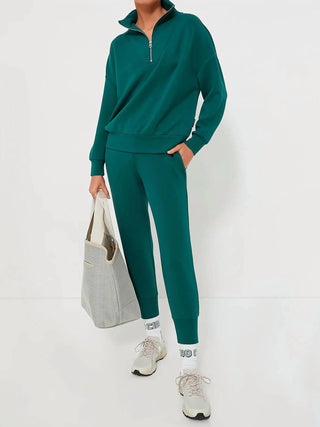 Varley - Calça de moletom com punho fino