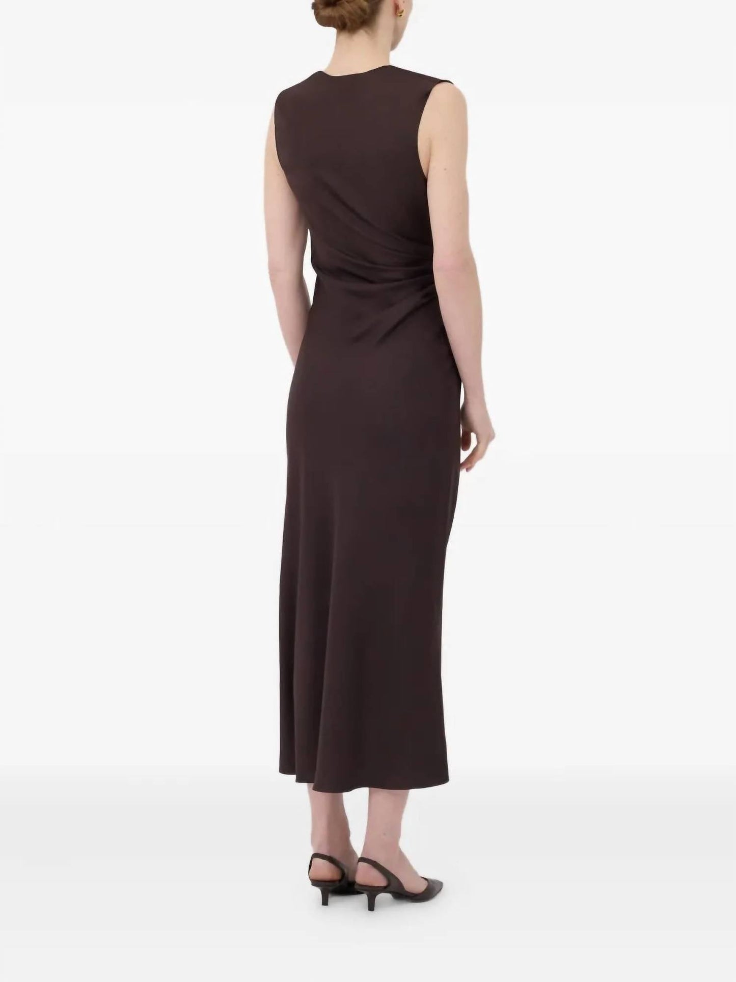 Loulou De Saison - Roan Draped Metal Ornament Dress