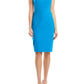 Alexander By Daymor - One-shoulder Neckline Knee Length Sheath Dress