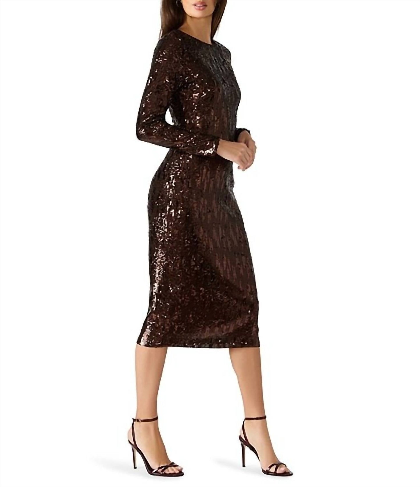 Steve Madden - Hailee Long Sleeve Midi Dress