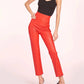 Amanda Uprichard - Romana High Waisted Faux Leather Pant