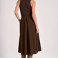 Elan - Elsie Mixed Media Maxi Dress