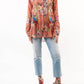 Aratta - Antique Button Down Collared Copper Shirt