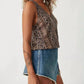 Free People - Twisted Printed Tank Top