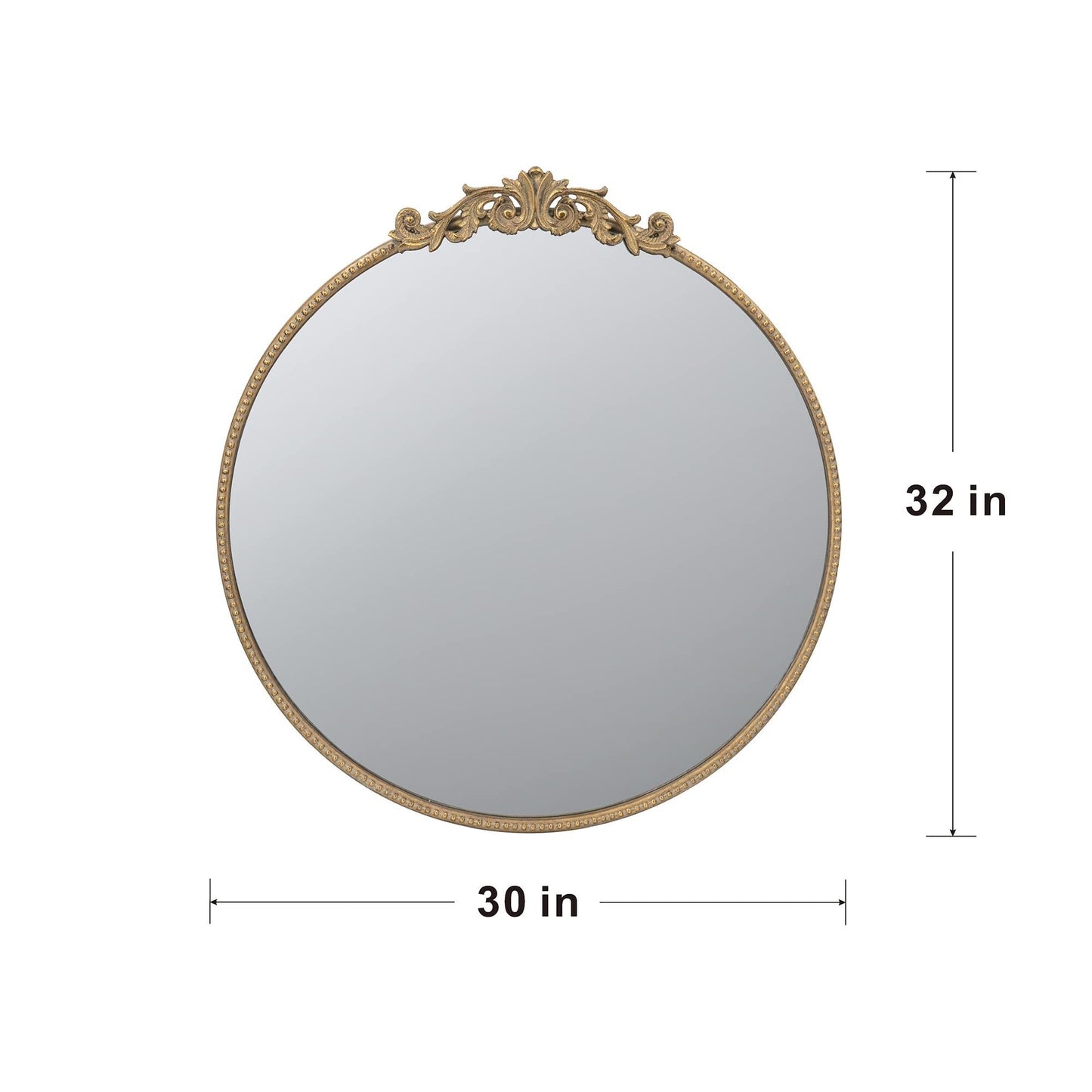 The Aurelia Round Mirror