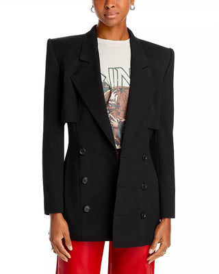 Frame - Fitted Storm Flap Blazer