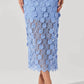 Astr - Jonae Crochet Maxi Skirt