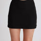 Wolven - Vegan Suede Finish Tennis Skirt