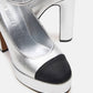 Steve Madden - Women's Peyton Genuine Leather Cap Toe Platform Hi Heels