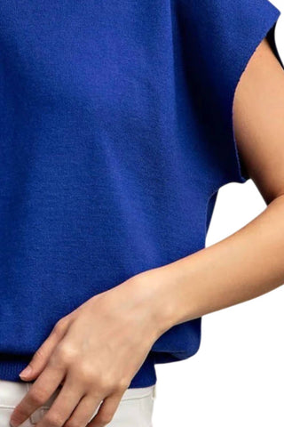 Ee:Some - Haven Mock Neck Knit Top