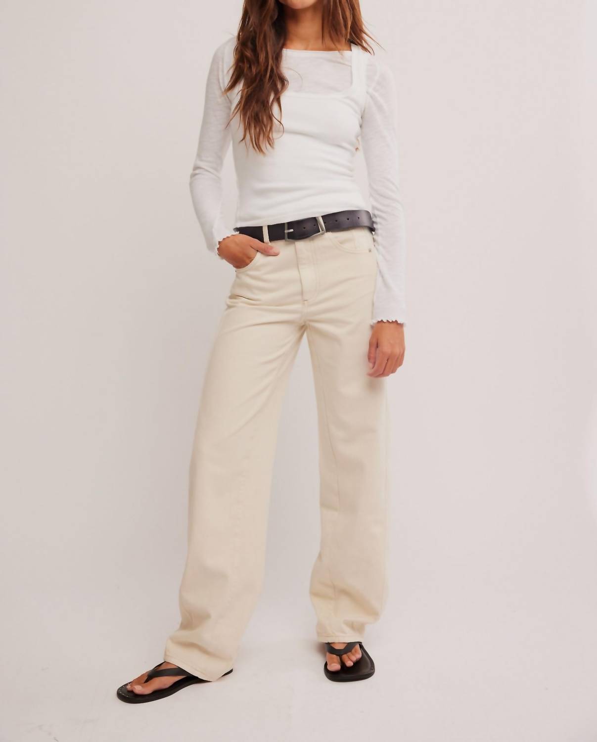 Free People - Aster Straight Jean