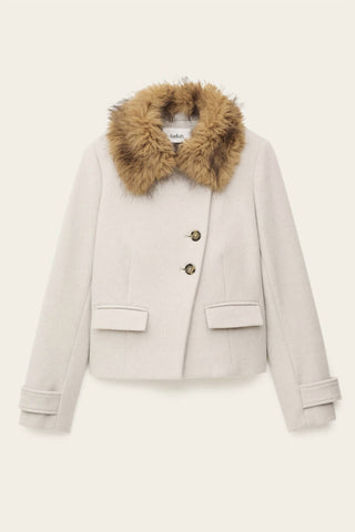 Ba&Sh - Button Front Terry Coat