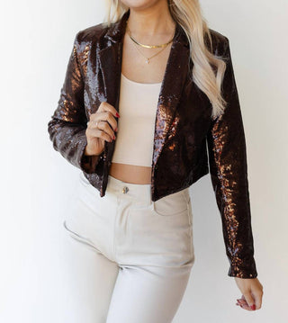 Do+Be - Blazer de lantejoulas Maci