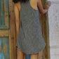 Angie - Acid Wash Mini Dress
