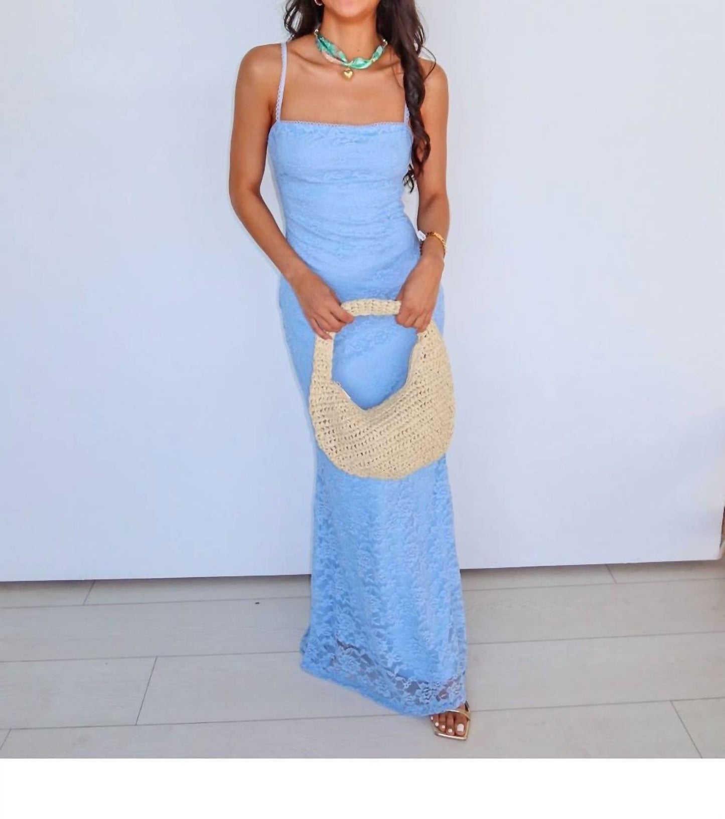 Nia - Vetiver Maxi Dress