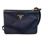 Prada - Women's Tessuto Nylon Zip Calf Leather Crossbody Bag