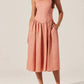 Astr - Thierry Linen Midi Dress