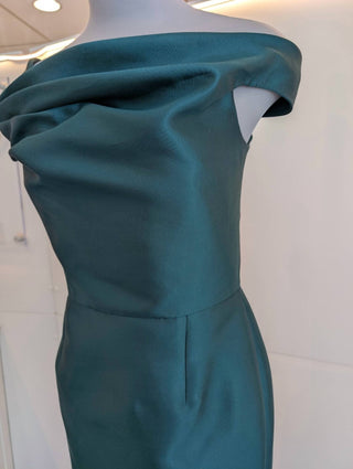 Frascara - Vestido de mãe da noiva com decote ombro a ombro