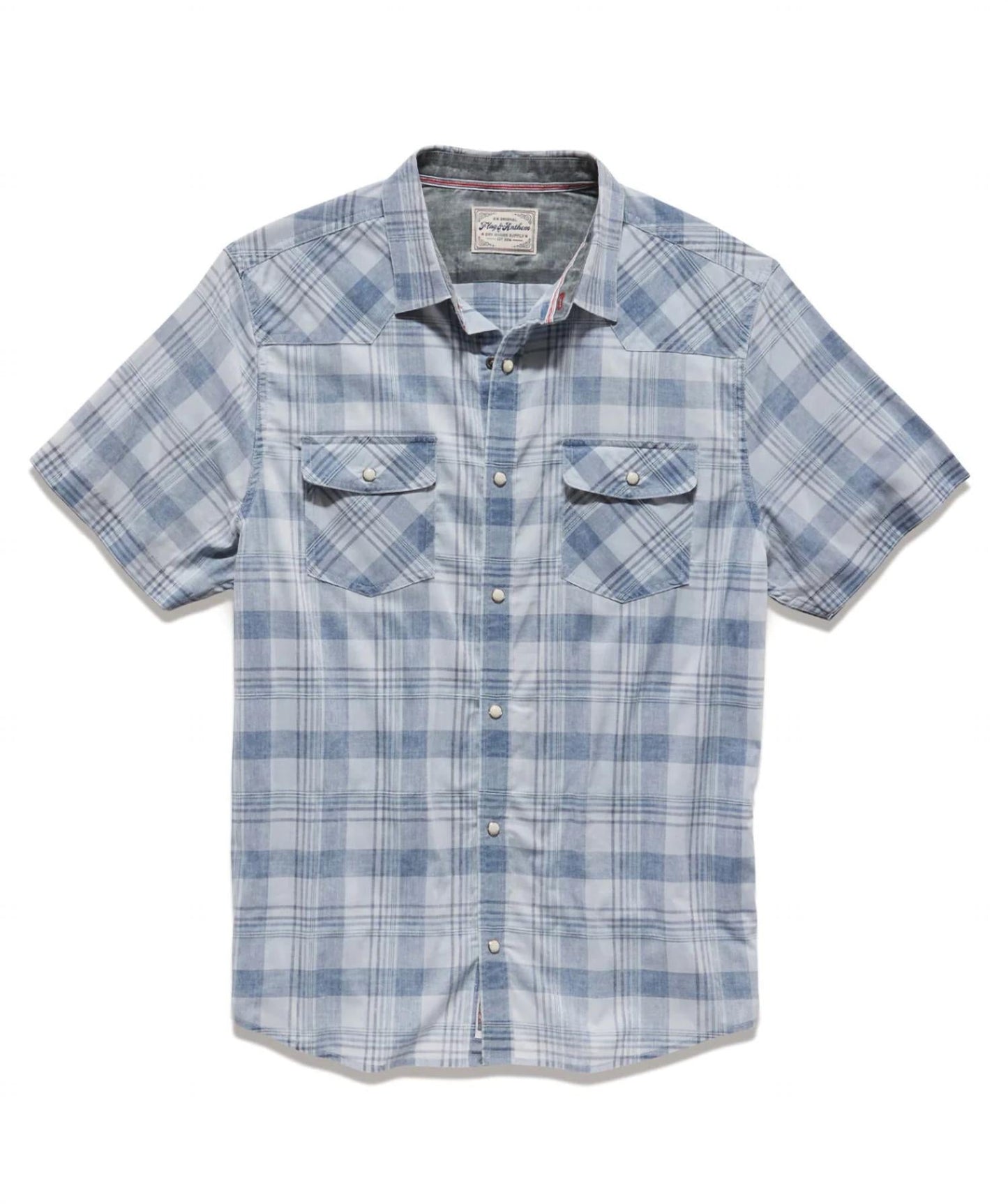Flags & Anthem - BRENTWOOD SHORT SLEEVE VINTAGE WESTERN SHIRT