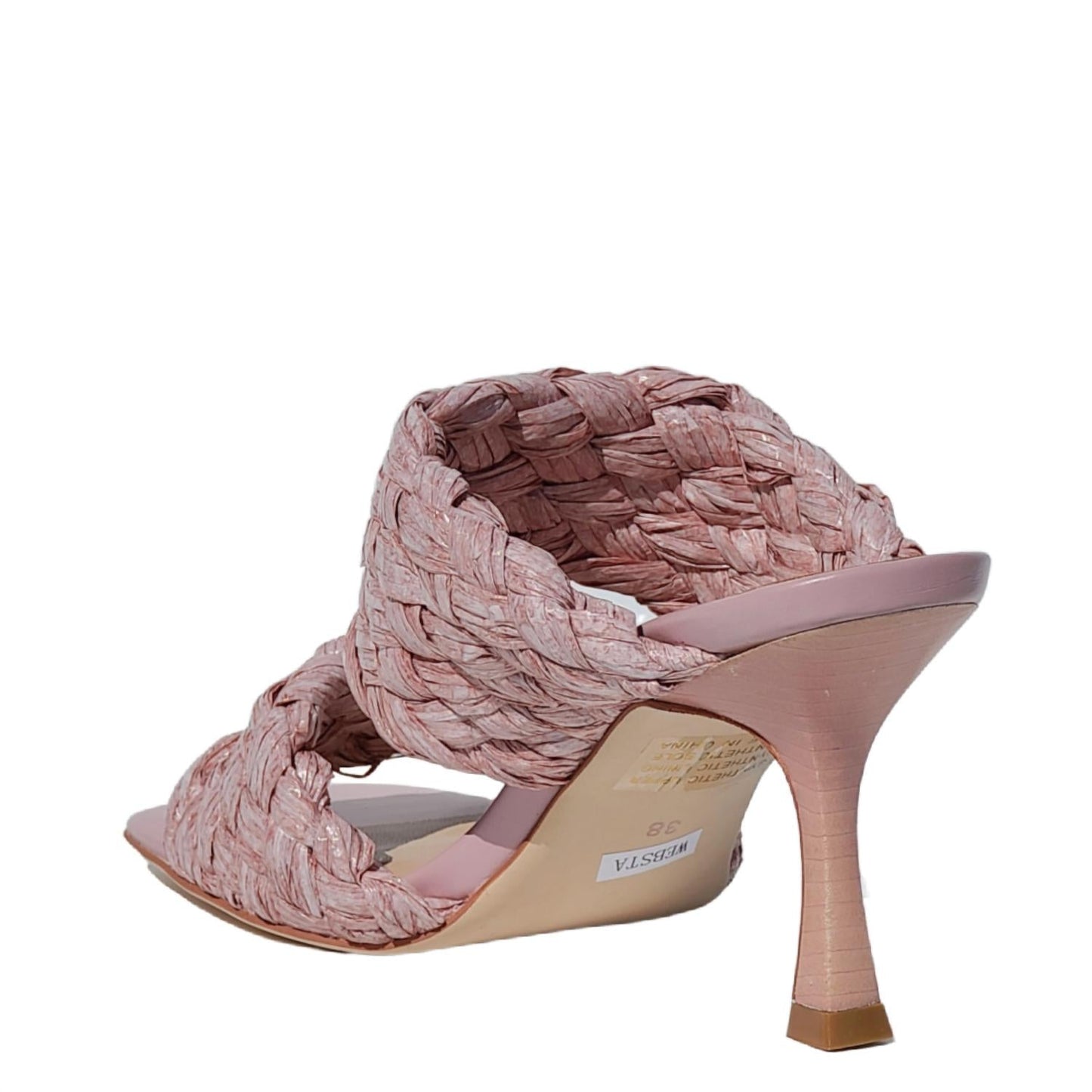 Silent D - WOMEN'S WEBSTA RAFIA SANDALS