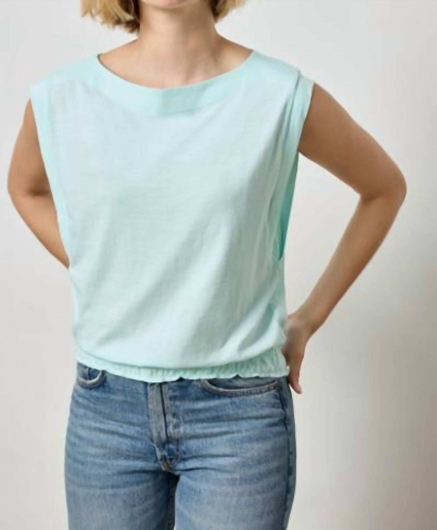 Lilla P - Elastic Hm Boatneck Top