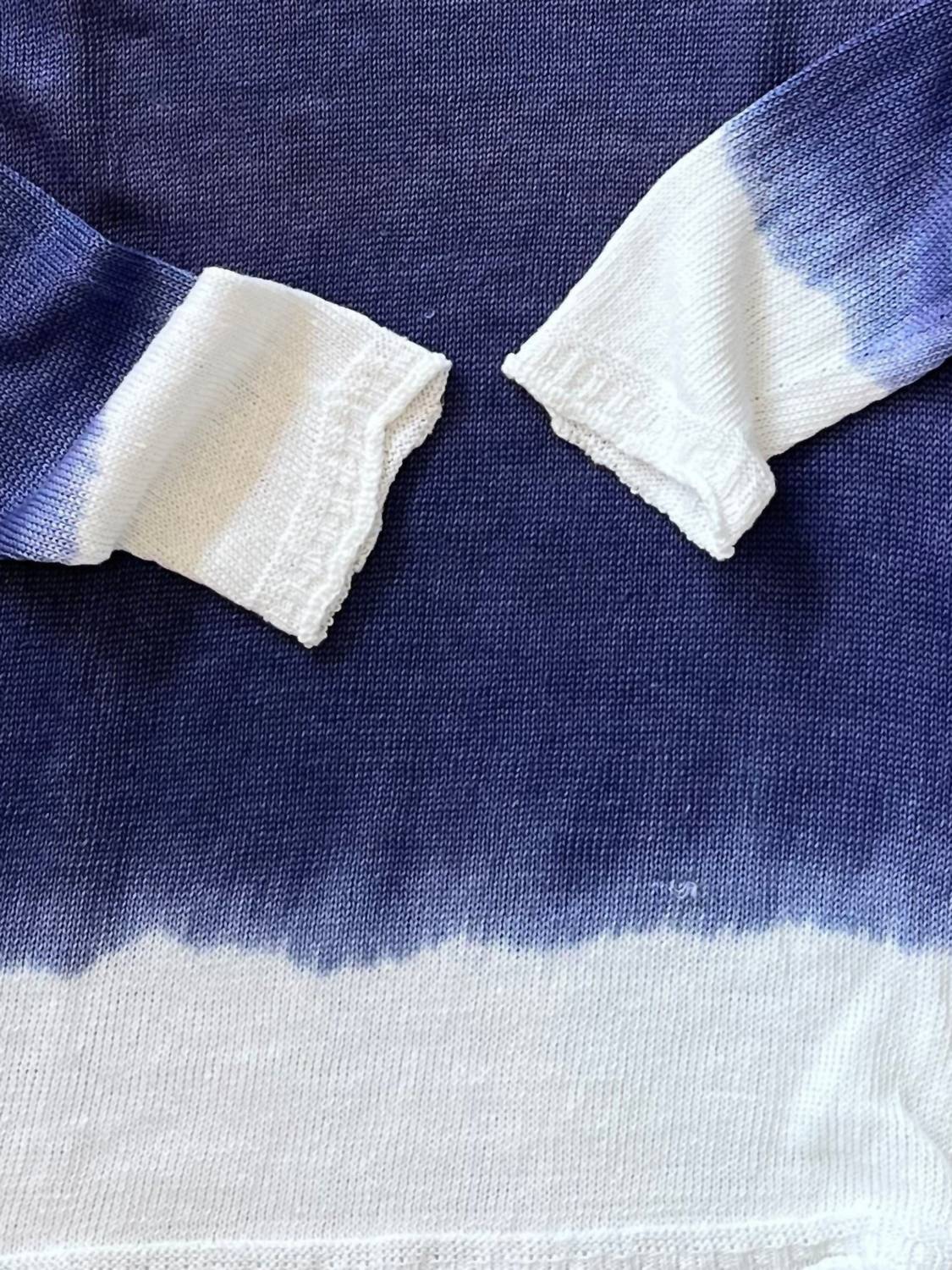 120% Lino - Men's Cruise Ombre Linen Pullover