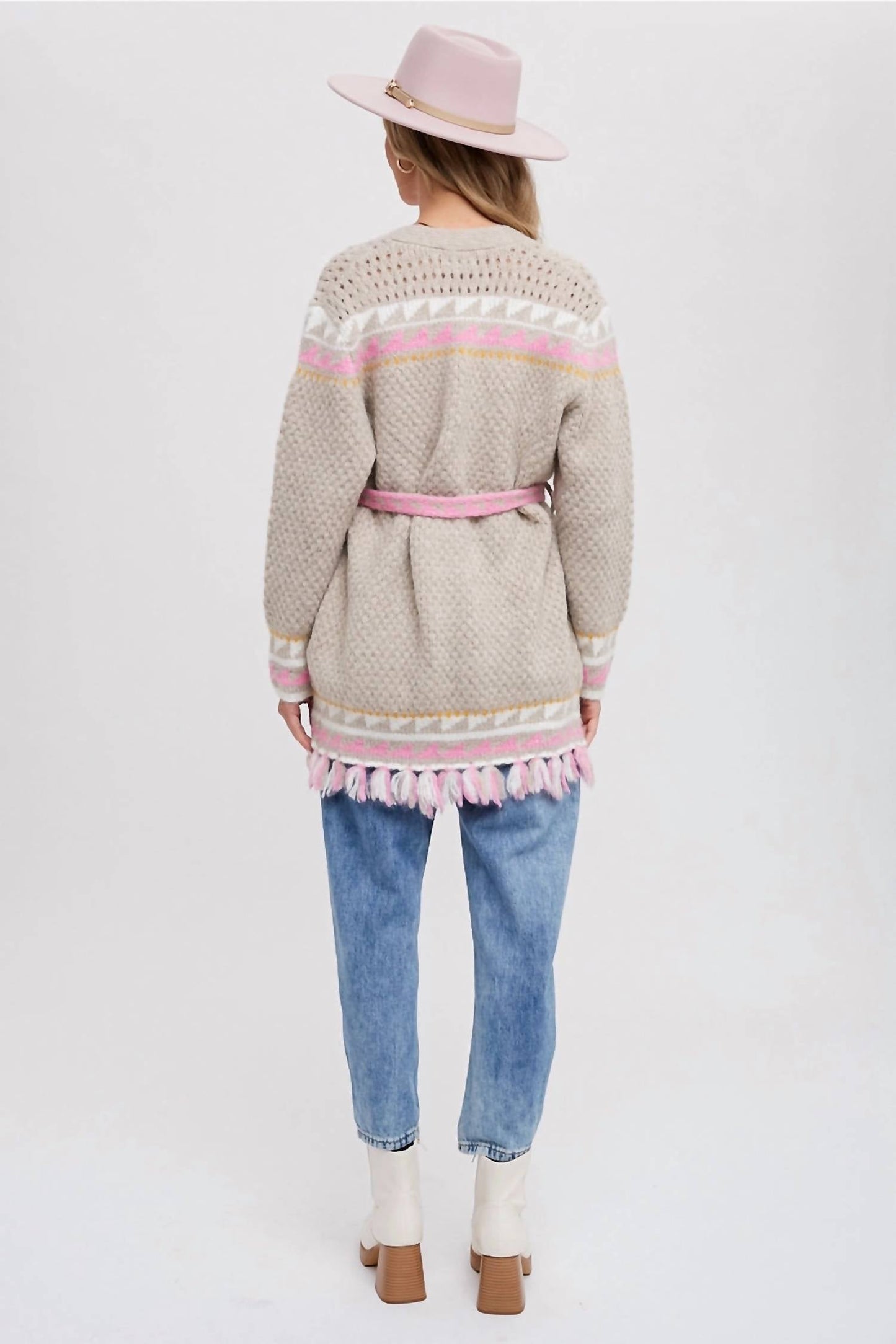 Bluivy - Boho Beauty Belted Cardigan