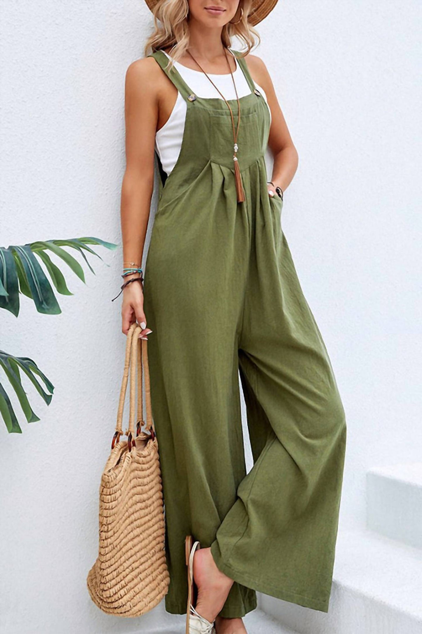 Ninexis - Suspenders Pant Romper