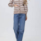 525 America - Josie Structured Stripe Cardigan