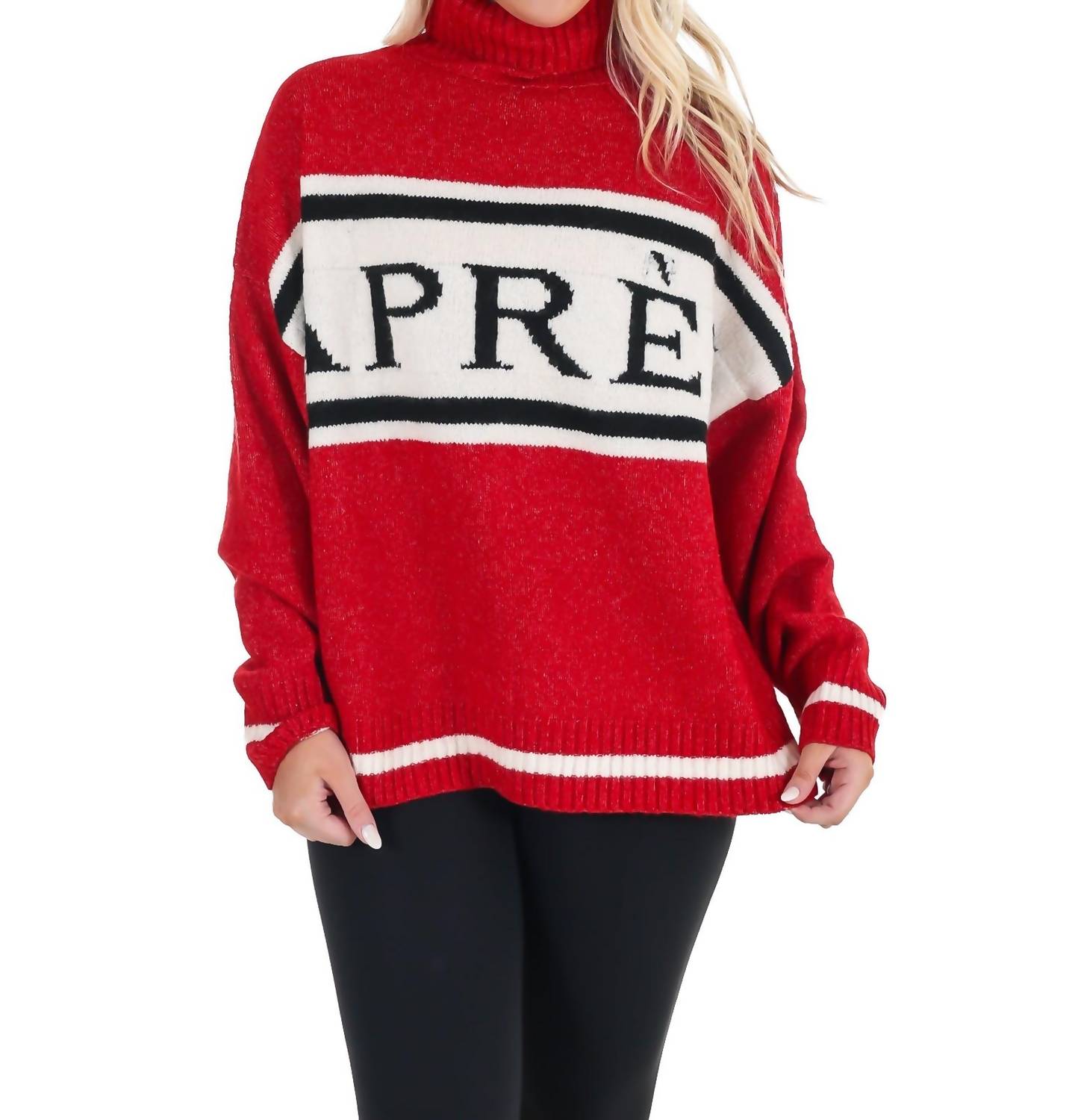 Blu Pepper - Apres Turtleneck Knit Sweater