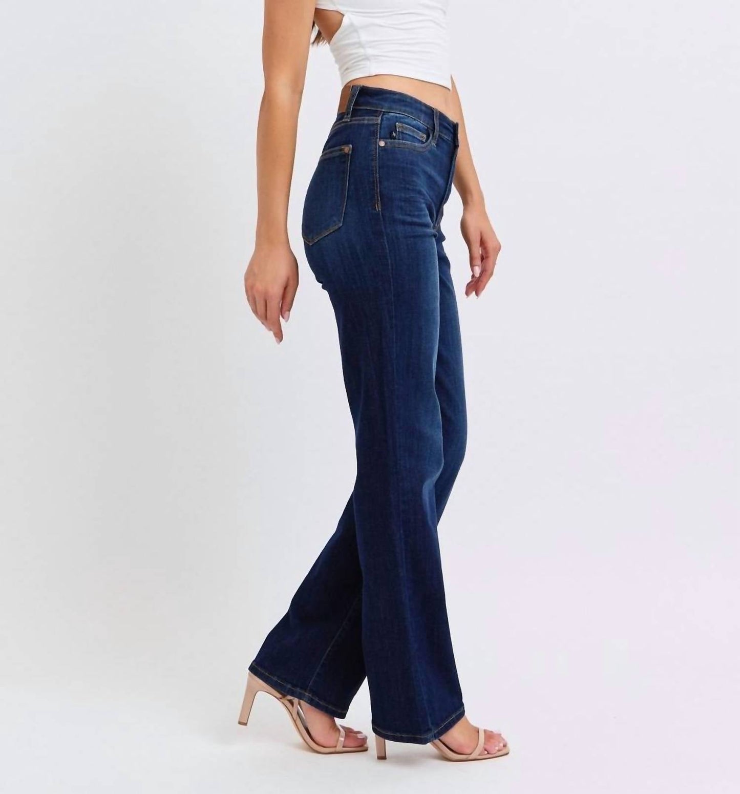 Judy Blue - High Waist Straight Denim Jeans