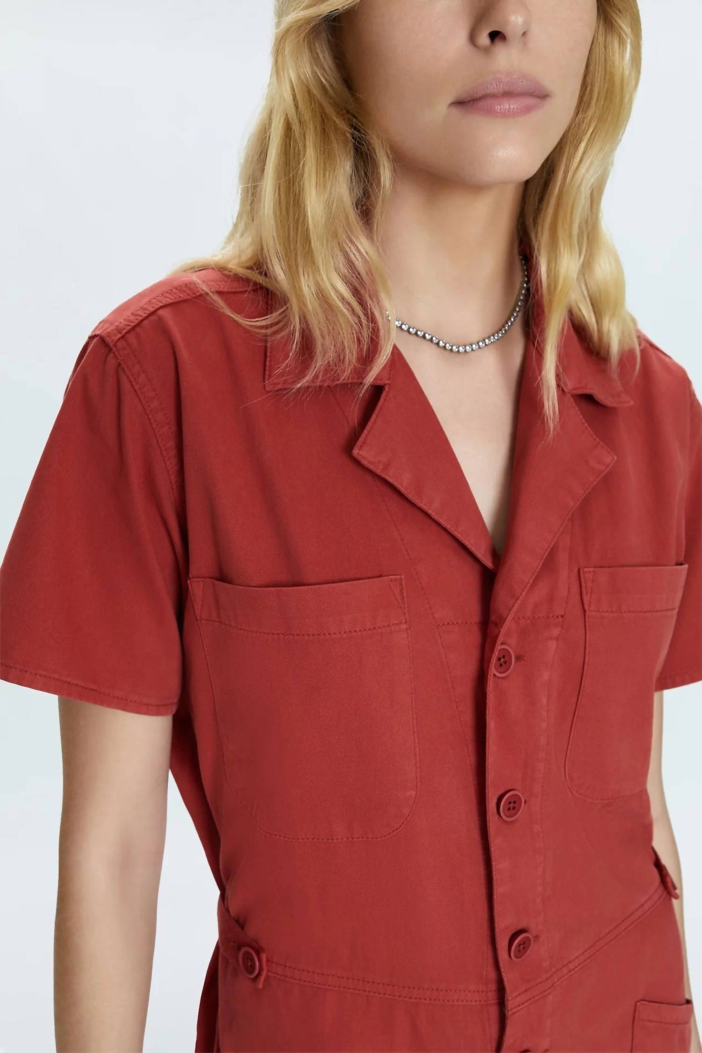 Pistola - Grover Short Sleeve Jumpsuit