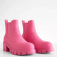 Mia - Women's Ivy Lug Bootie - Medium