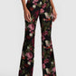 Alice + Olivia - Teeny Floral Boot Cut Pant