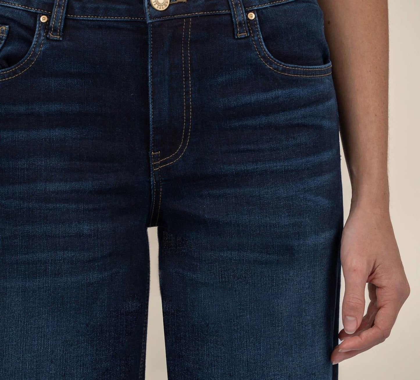 Kut From The Kloth - High Rise Wide Leg Jeans Long