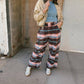 Free People - Buckle Back Plaid Trousers