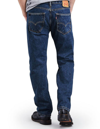 Levi'S - Calça Jeans 505 de Cintura Média Regular, Corte Reto