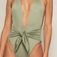 Montce - Tropez Tie-up One-piece Swimsuit