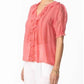 Johnny Was - ANETTE RUFFLE BLOUSE
