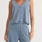 Z Supply - Denim Jersey Tank And Pant Set