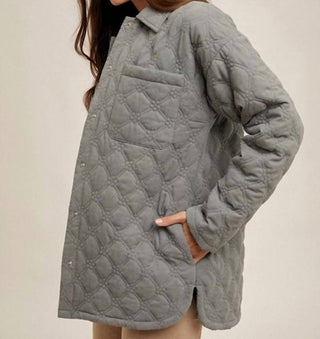 Hem & Thread - Quilted Motif Jacket