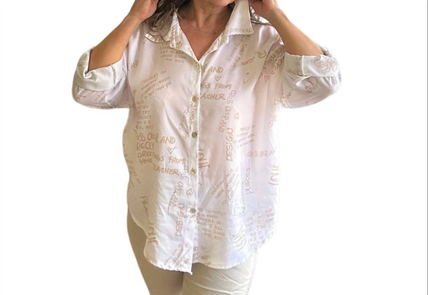 Made In Italy - Whispering Canvas Shirt