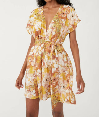 Free People - Vestido curto Freddy Tie