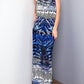 143 Story - Aztec Strapless Maxi Dress