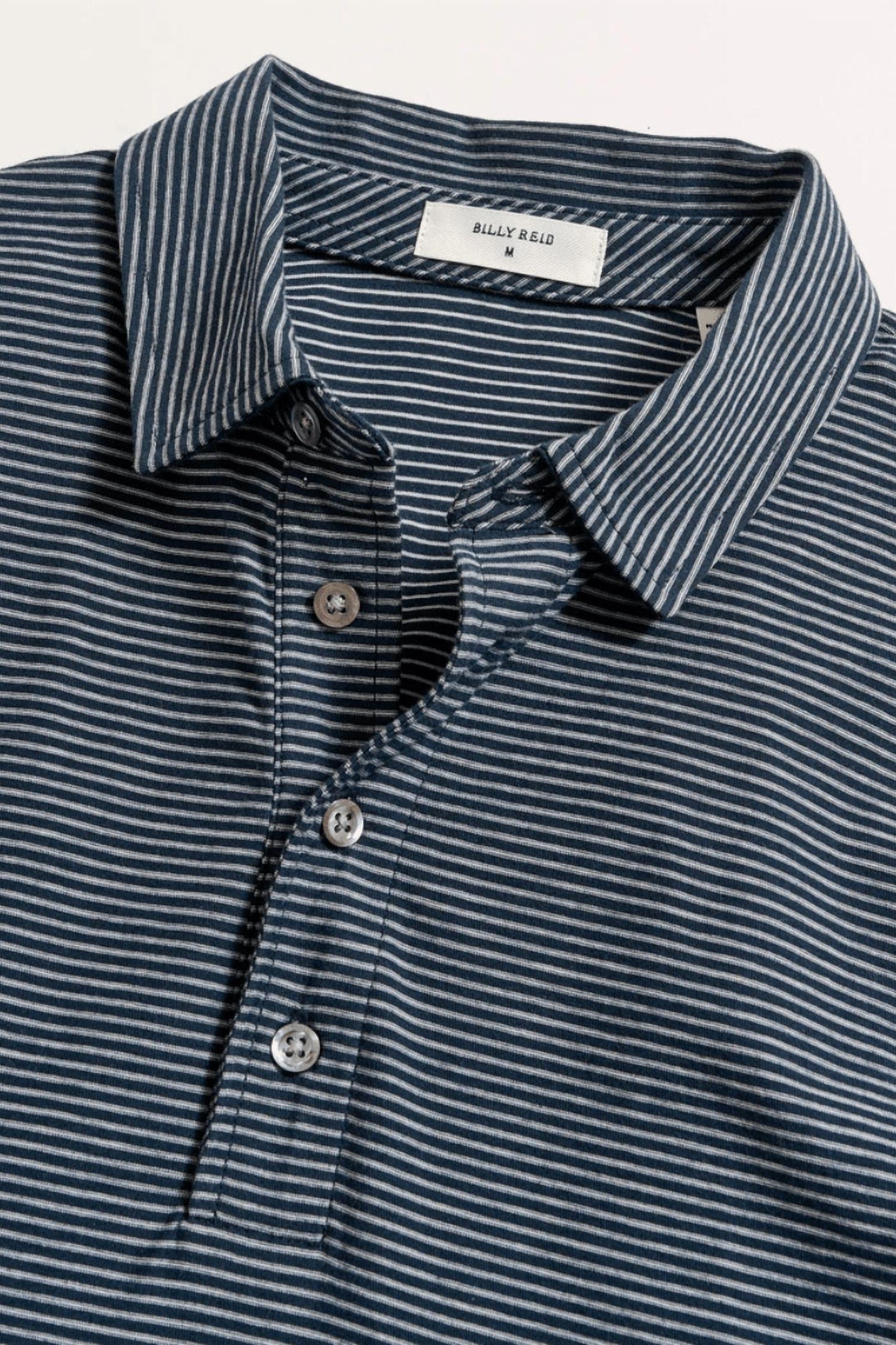 Billy Reid - Men's Stripe Pensacola Polo Shirt