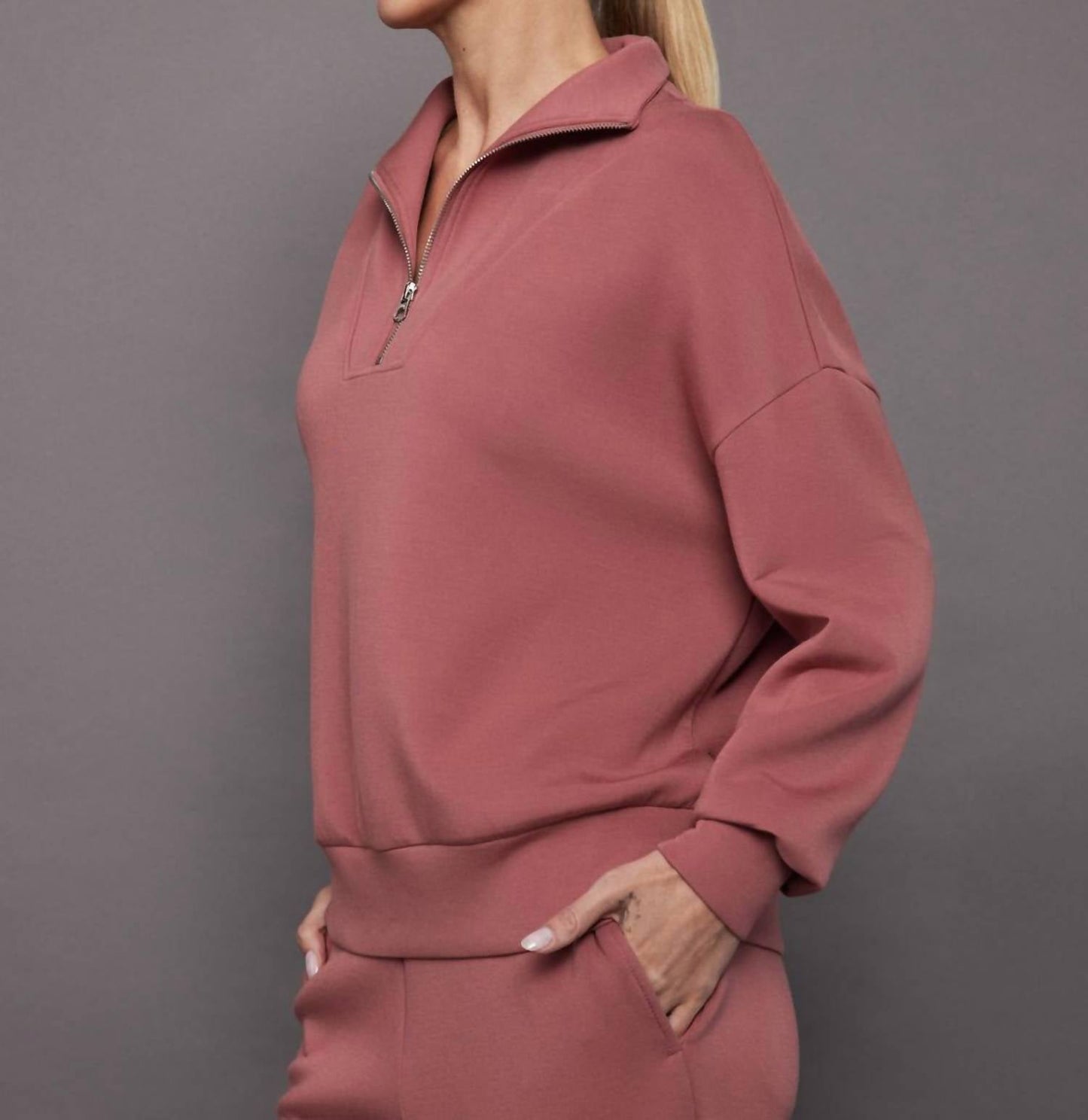 Varley - Hawley Half Zip Sweatshirt